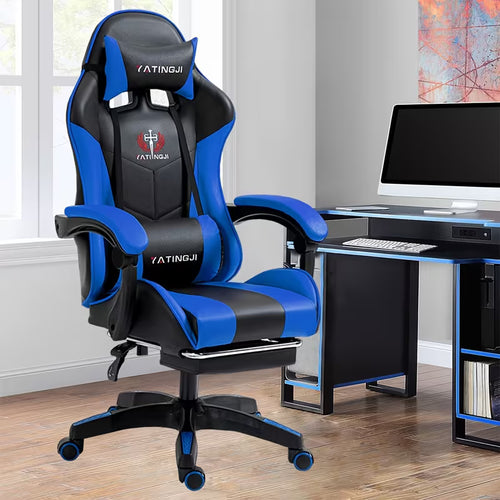 Racing PU Executive Gaming Chair – Ergonomic Reclining Computer & Office Chair