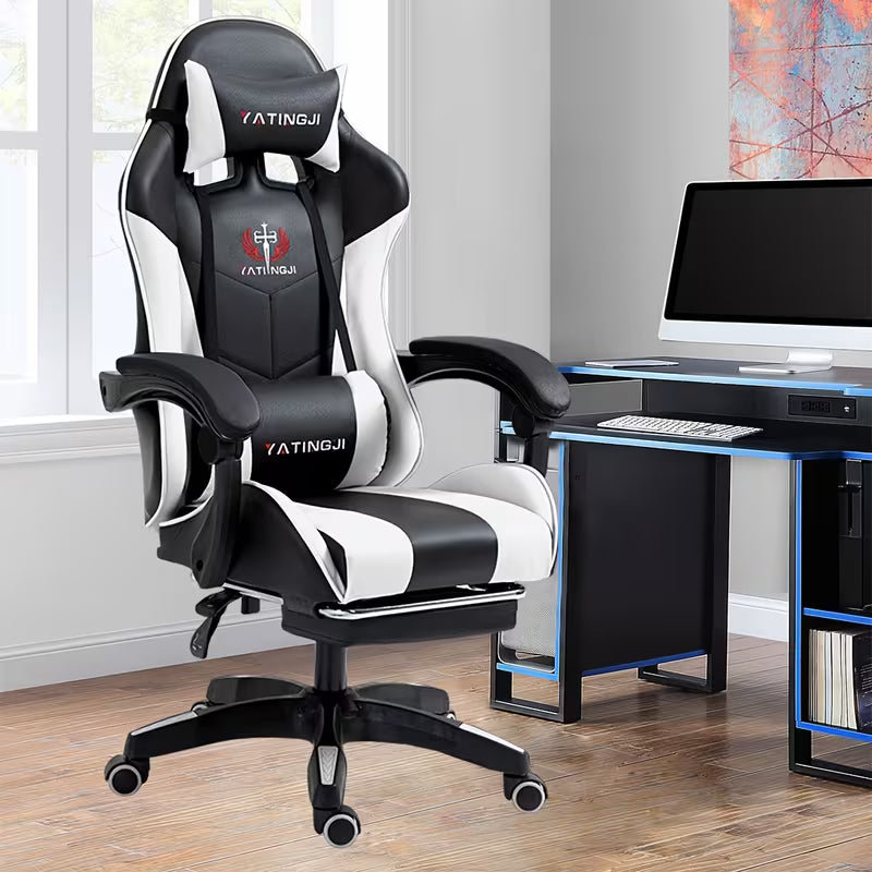 Racing PU Executive Gaming Chair – Ergonomic Reclining Computer & Office Chair